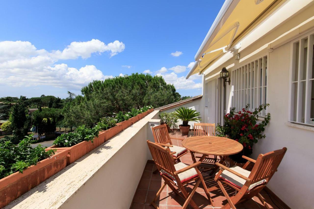 Le Case Di Andrea Piccolomini San Peter - Terrace Flat โรม ภายนอก รูปภาพ